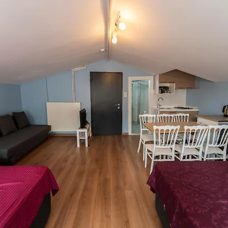 아파트 Penthouse In 5th Floor In Taksim 이스탄불